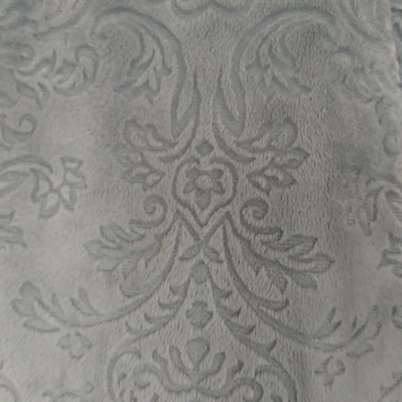 J. Jill XS Coat Jacket  Sage Light Green Embroidered Plush Lined Oversized - Picture 11 of 16